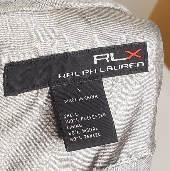 Ralph Lauren RLX Size S Metallic Gray Jacket -Zipper Up - Picture 6 of 11